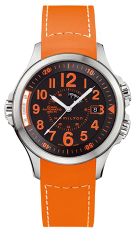 Hamilton Khaki Aviation Watches Mens Black Self winding Automatic H77695833 Watch