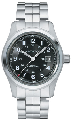 Hamilton Khaki Field Watches Mens Black Self winding Automatic H70515137 Watch