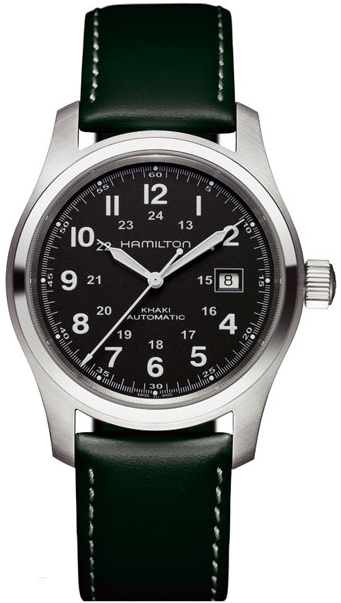 Hamilton Khaki Field Watches Mens Grey Self winding Automatic H70555863 Watch
