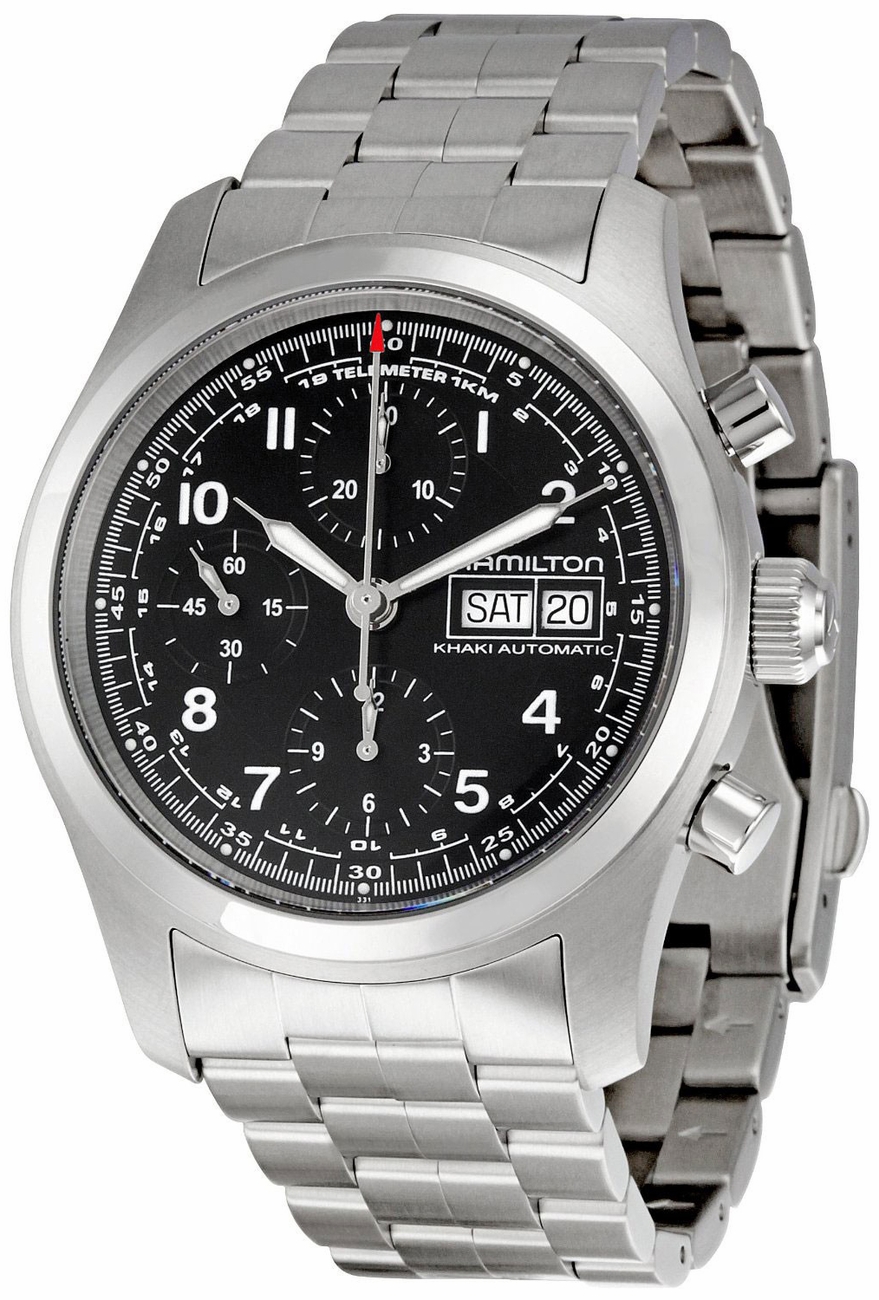 Hamilton Khaki Field Watches Mens Black Self winding Automatic H71516137 Watch