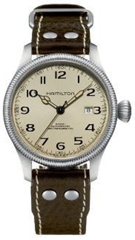 Hamilton Khaki Field Watches Mens Yellow Self winding Automatic H60455593 Watch