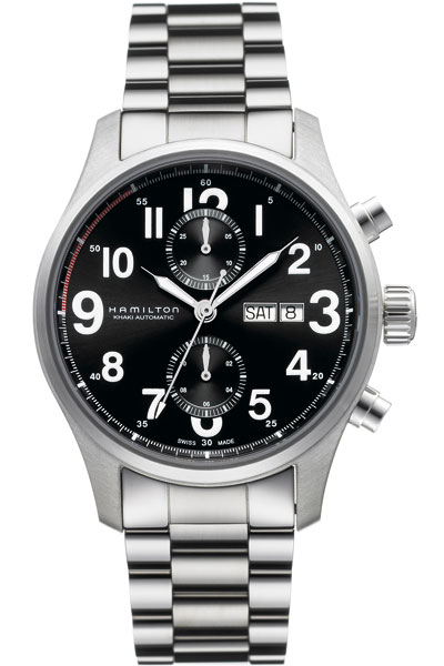 Hamilton Khaki Field Watches Mens Black Self winding Automatic H71716133 Watch