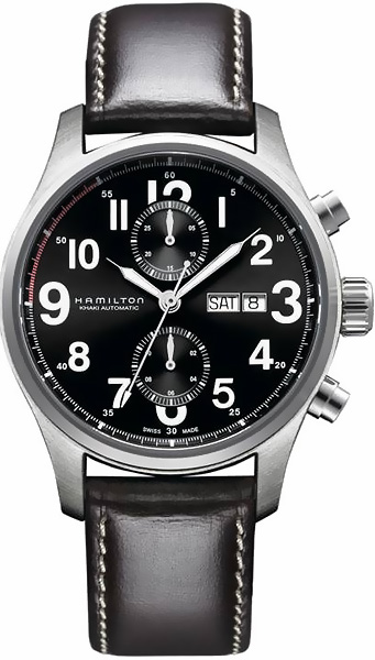 Hamilton Khaki Field Watches Mens Black Self winding Automatic H71716533 Watch