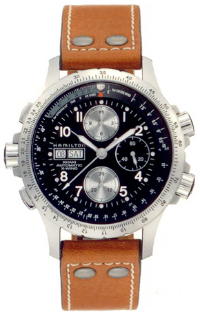 Hamilton Khaki Aviation Watches Mens Black Self winding Automatic H77616533 Watch
