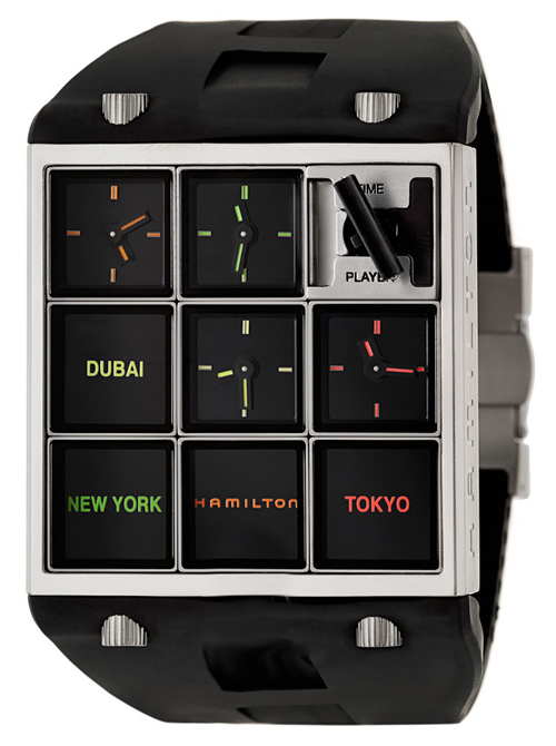 Hamilton American Classic Shaped Watches Mens Black Battery Operated Quartz H51511331 Watch