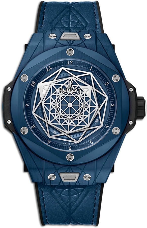 Hublot Big Bang Watches Mens Blue Self Winding Automatic 415EX7179VRMXM19 Watch