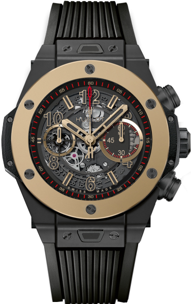Hublot Big Bang Watches Mens Black Self Winding Automatic 411CM1138RX Watch