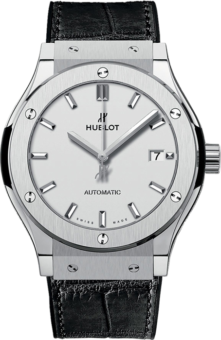 Hublot Classic Fusion Watches Silver Self winding Automatic 542NX2611LR Watch