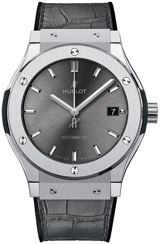 Hublot Classic Fusion Watches Grey Self winding Automatic 542NX7071LR Watch