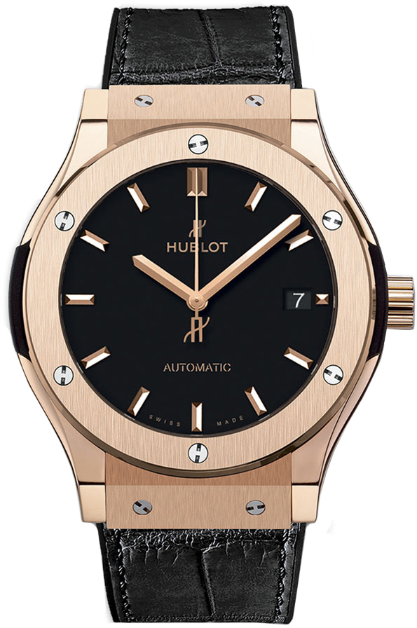 Hublot Classic Fusion Watches Black Self winding Automatic 542OX1181LR Watch