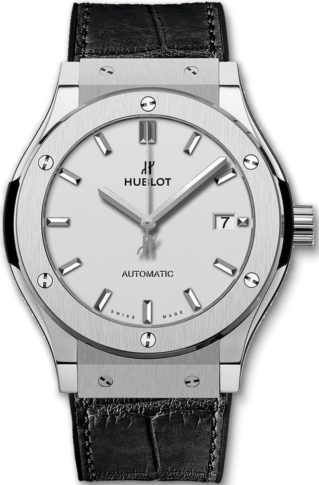 Hublot Classic Fusion Watches Silver Self winding Automatic 511NX2611LR Watch