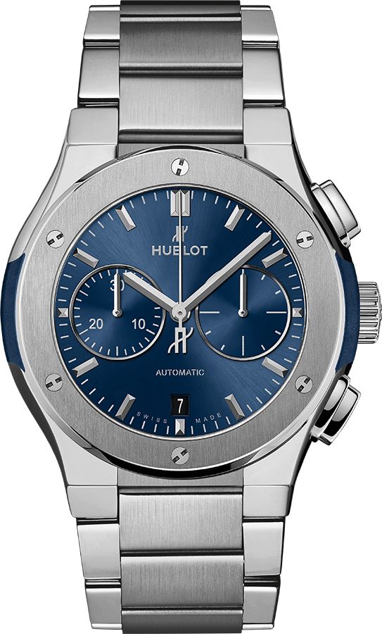 Hublot Classic Fusion Watches Mens Blue Self Winding Automatic 540NX7170NX Watch