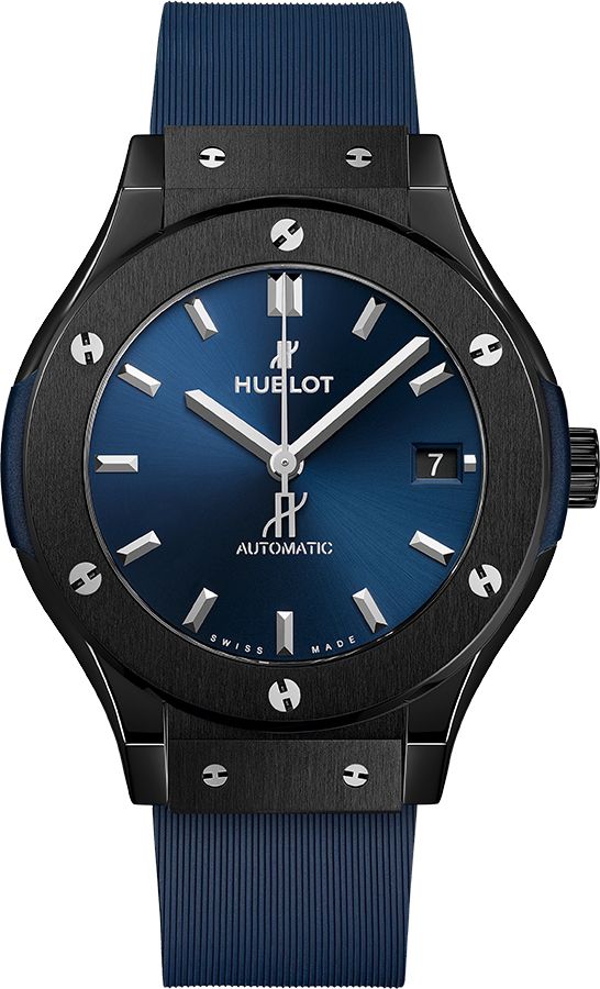 Hublot Classic Fusion Watches Ladies Blue Self Winding Automatic 565CM7170RX Watch
