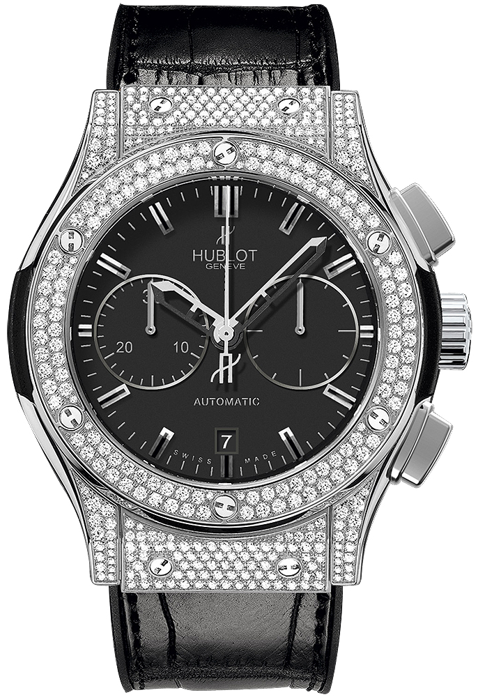 Hublot Classic Fusion Watches Black Self winding Automatic 521NX1170LR1704 Watch