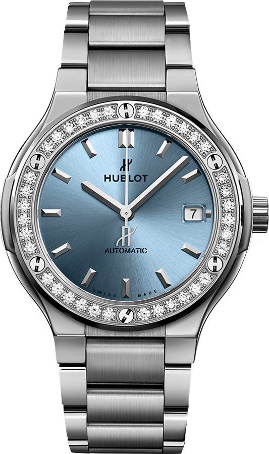 Hublot Classic Fusion Watches Ladies Blue Self winding Automatic 568NX891LNX1204 Watch