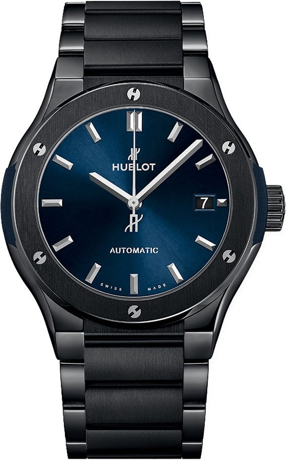 Hublot Classic Fusion Watches Mens Blue Self Winding Automatic 510CM7170CM Watch