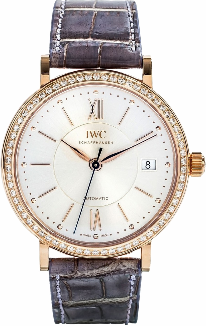 IWC Portofino Watches Ladies Silver Self winding Automatic IW458107 Watch