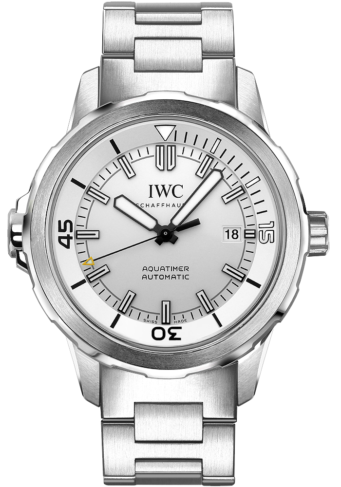 IWC Aquatimer Watches Mens Silver Self winding Automatic IW329004 Watch