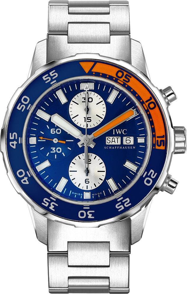 IWC Aquatimer Watches Mens Blue Self winding Automatic IW376703 Watch