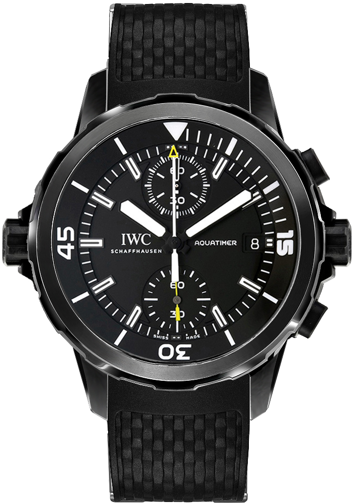IWC Aquatimer Watches Black Self winding Automatic IW379502 Watch
