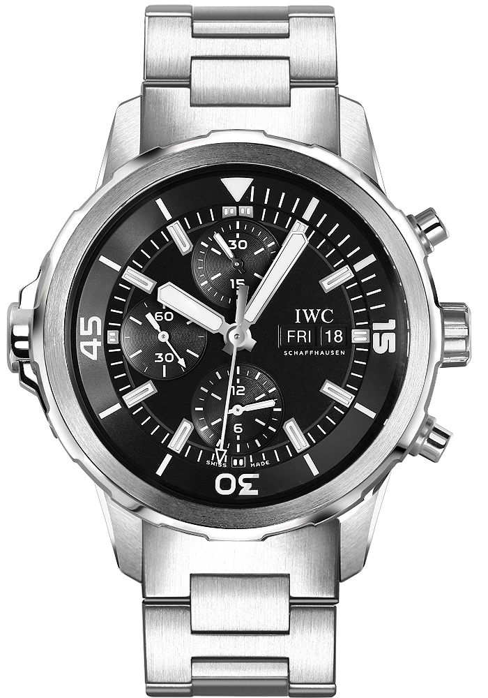 IWC Aquatimer Watches  Black Self winding Automatic IW376804 Watch