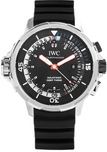IWC Aquatimer Watches  Black Self winding Automatic IW355701 Watch