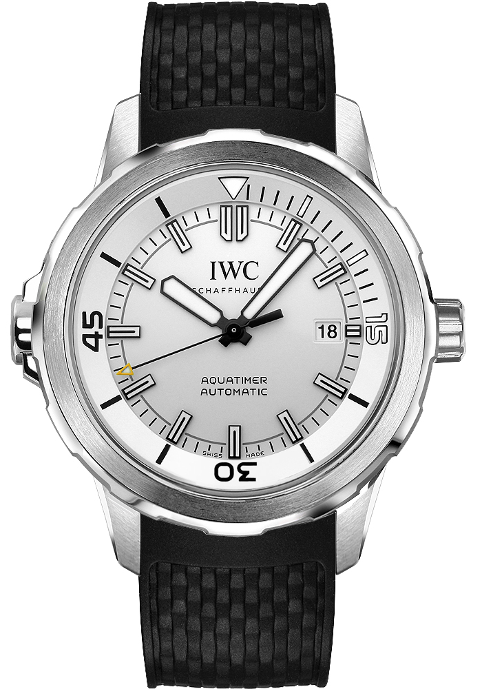 IWC Aquatimer Watches Silver Self winding Automatic IW329003 Watch