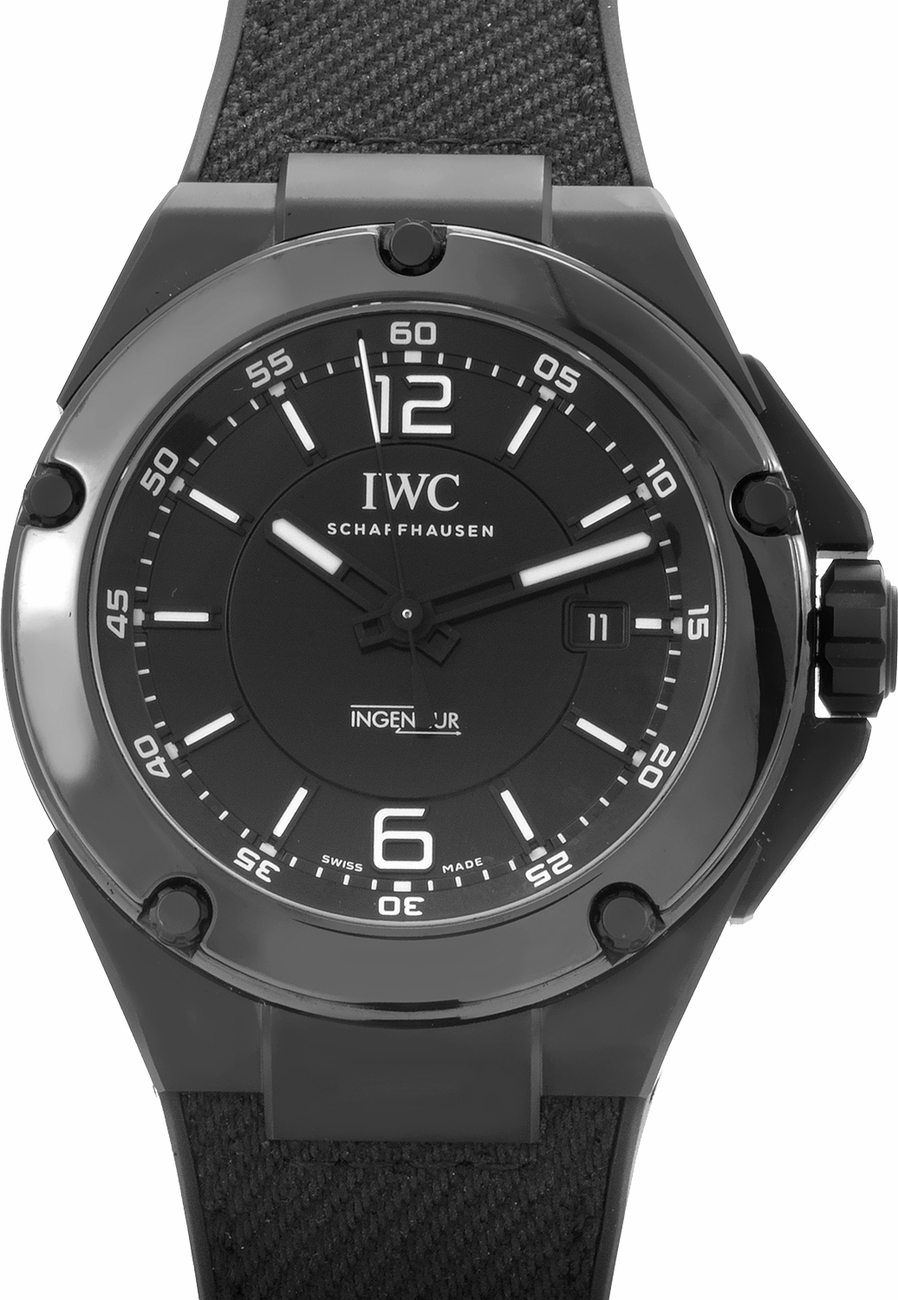 IWC Ingenieur Watches Mens Black Self winding Automatic IW322503 Watch