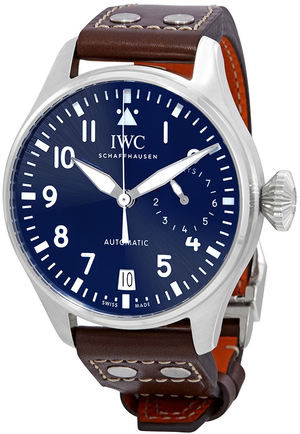 IWC Pilots Watches Mens Blue Self Winding Automatic IW501002 Watch
