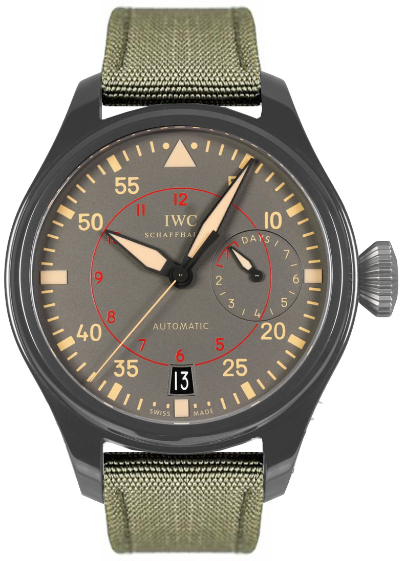 IWC Pilots Watches Mens Grey Self winding Automatic IW501902 Watch