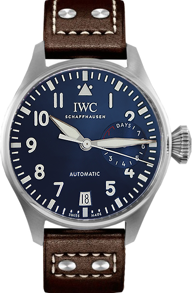 IWC Pilots Watches Mens Blue Self Winding Automatic IW500916 Watch