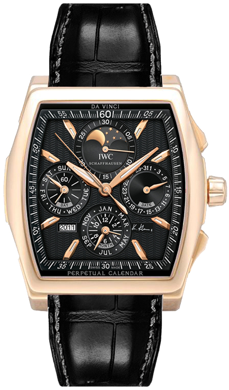 IWC Da Vinci Watches Black Self winding Automatic IW376206 Watch