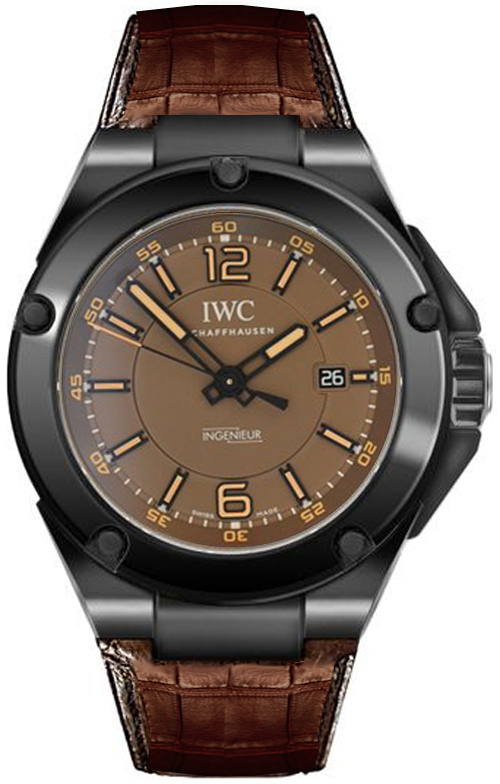 IWC Ingenieur Watches Mens Brown Self winding Automatic IW322504 Watch