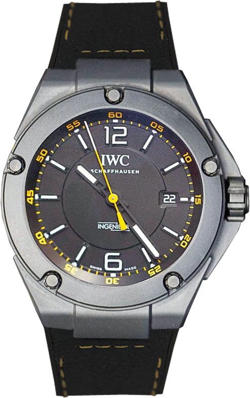 IWC Ingenieur Watches Mens Black Self winding Automatic IW324602 Watch