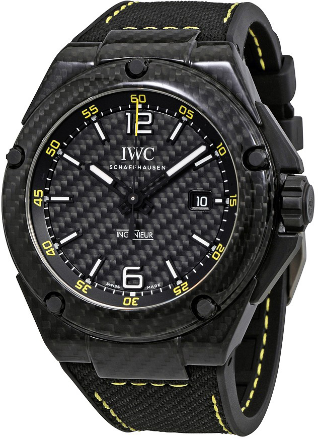 IWC Ingenieur Watches Mens Black Self winding Automatic IW322401 Watch