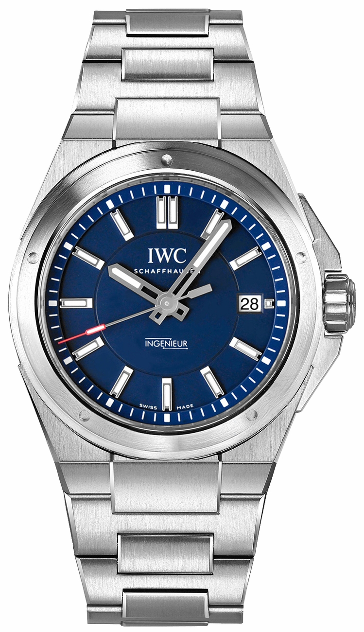 IWC Ingenieur Watches Mens Blue Self winding Automatic IW323909 Watch