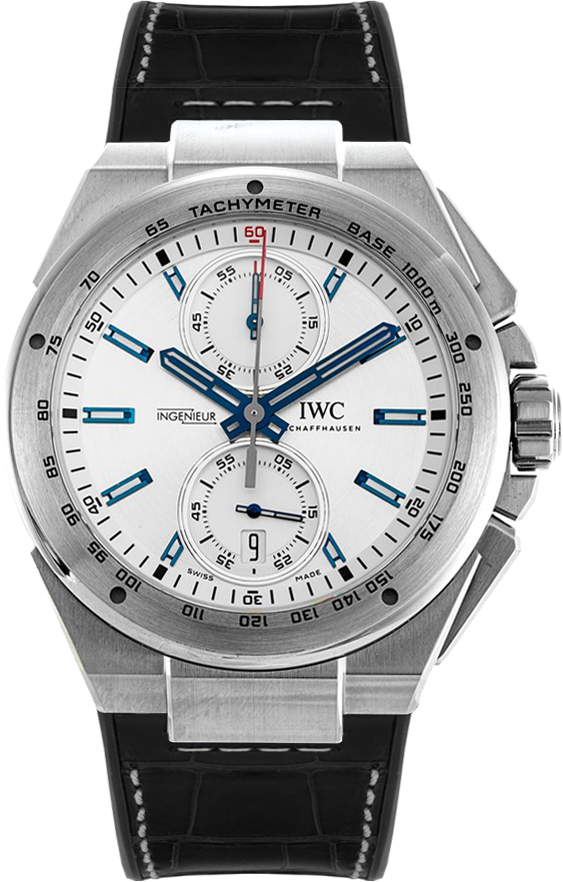 IWC Ingenieur Watches Mens Silver Self winding Automatic IW378509-BLACK Watch