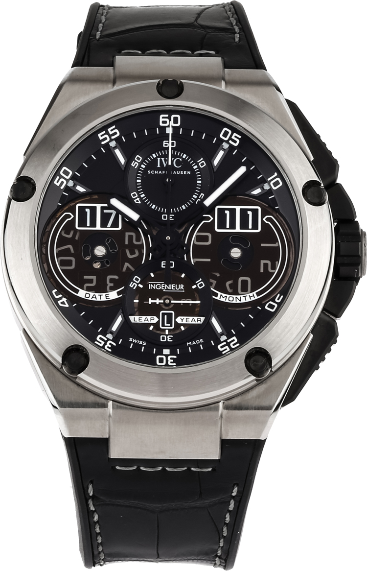 IWC Ingenieur Watches Mens Black Self winding Automatic IW379201 Watch