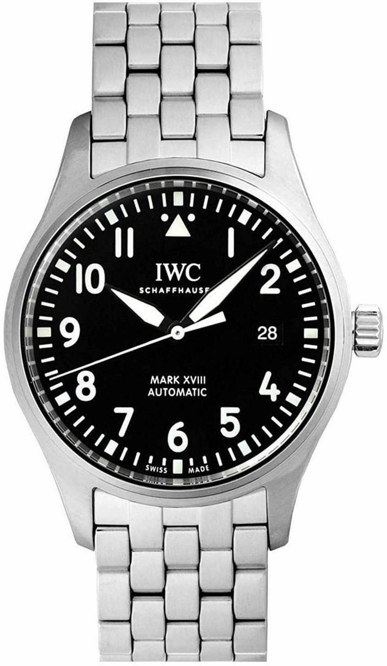 IWC Pilots Watches Matte Black Self Winding Automatic IW327011 Watch