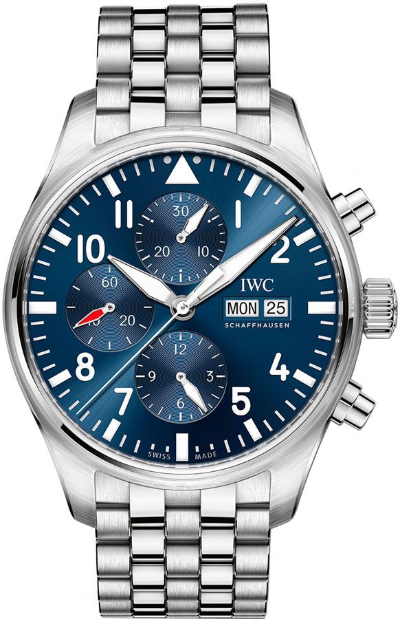 IWC Pilots Watches Mens Midnight Blue Self Winding Automatic IW377717 Watch