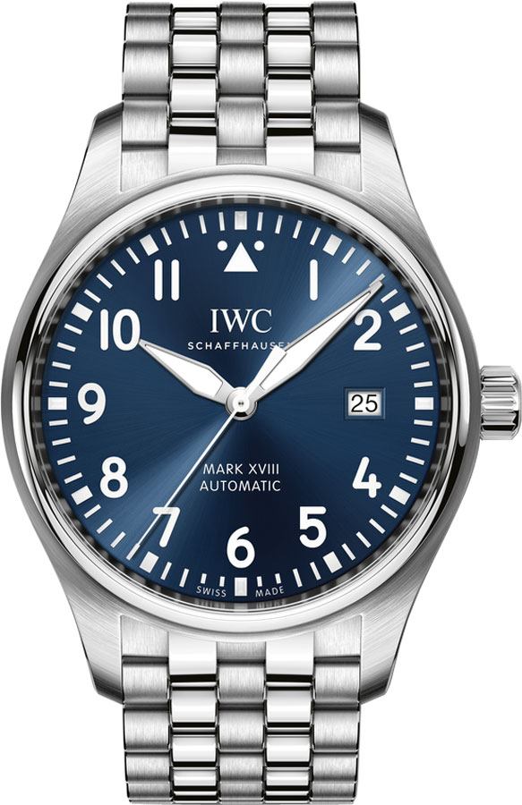 IWC Pilots Watches Mens Midnight Blue Self Winding Automatic IW327016 Watch