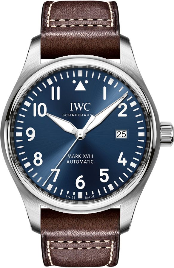 IWC Pilots Watches Mens Midnight Blue Self Winding Automatic IW327010 Watch