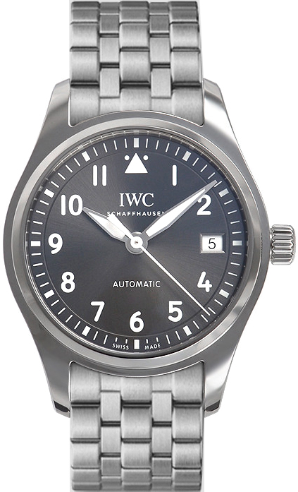 IWC Pilots Watches Mens Grey Self winding Automatic IW324002 Watch