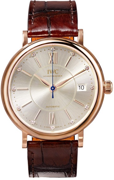 IWC Portofino Watches Ladies Silver Self winding Automatic IW458116 Watch