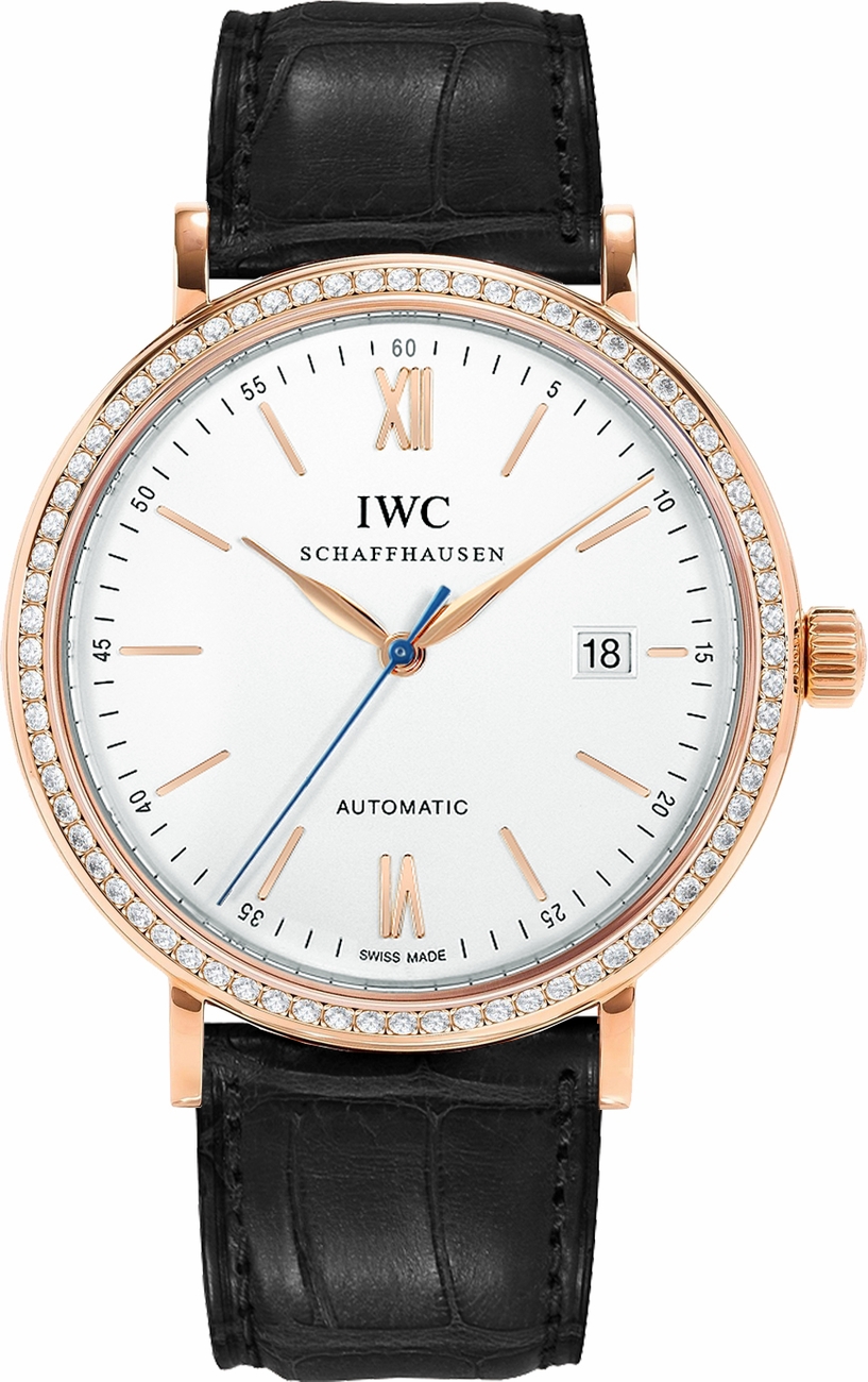 IWC Portofino Watches Mens Silver Self winding Automatic IW356515 Watch