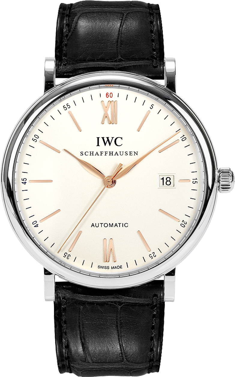 IWC Portofino Watches Mens Silver Self winding Automatic IW356517 Watch