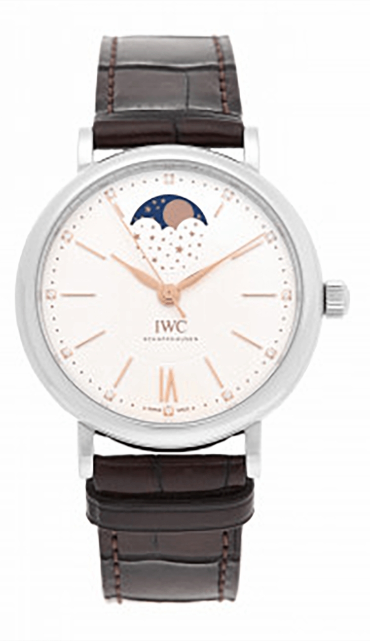 IWC Portofino Watches Ladies Silver Self winding Automatic IW459011 Watch