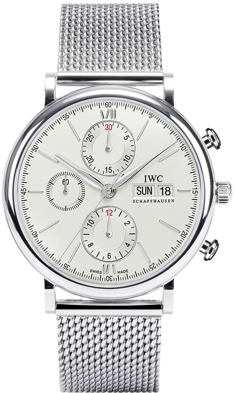 IWC Portofino Watches Mens Silver Self winding Automatic IW391009 Watch