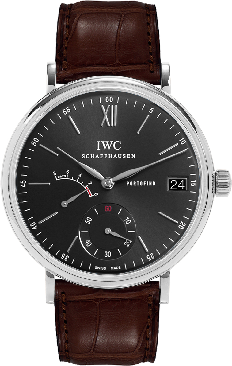 IWC Portofino Watches Mens Black Manual Winding IW510102 Watch