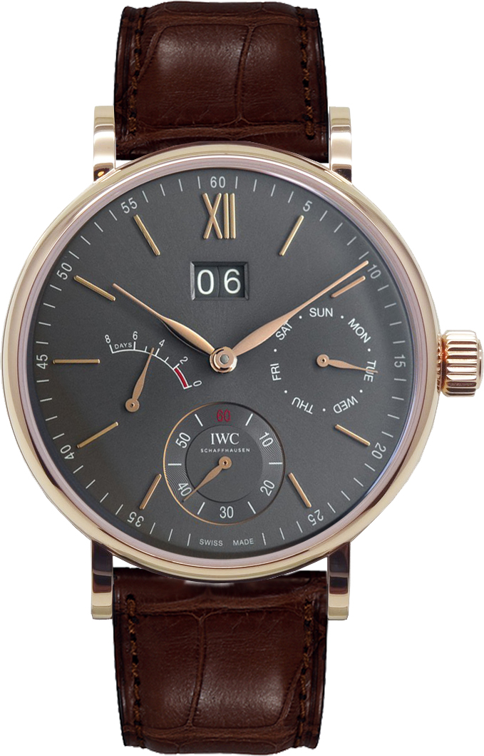 IWC Portofino Watches Mens Stale Grey Manual Winding IW516203 Watch